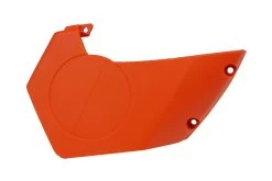 KTM - Protection Thermique Gauche Pour Moteur Bosch Performance Line CX Gen.4 -Magasin D'Équipement De Vélo ktm protection thermique gauche moteur bosch performance cx gen4 orange 3840x2160