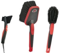 Zefal - Set De 3 Brosses Pour Nettoyage Vélo